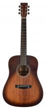 BACH-833BRWIDE Dreadnought model solid top 