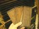 Rosewood plate on the guitar headstock