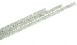 Celluloid binding 1.650x7x1,5mm WHITE PEARL