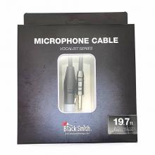 Mikrofonní kabel BS 6m jack-XLR samice
