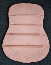 Deska spodní javor-laminovaná Western kytara se žebry