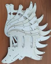 PICKGUARD HSS GREY SADA