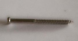 2,6 X 35 MM SCREW CHROME