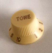 KNOB STRAT CREAM TONE