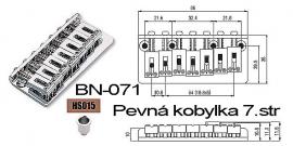 BN071 PEVNÁ KOBYLKA 7.STRUNNÁ